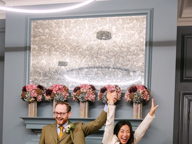 Jamie and Bao's Wedding in Marylebone, West Central London 26