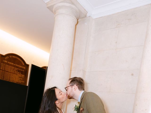 Jamie and Bao's Wedding in Marylebone, West Central London 28