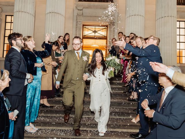 Jamie and Bao's Wedding in Marylebone, West Central London 35