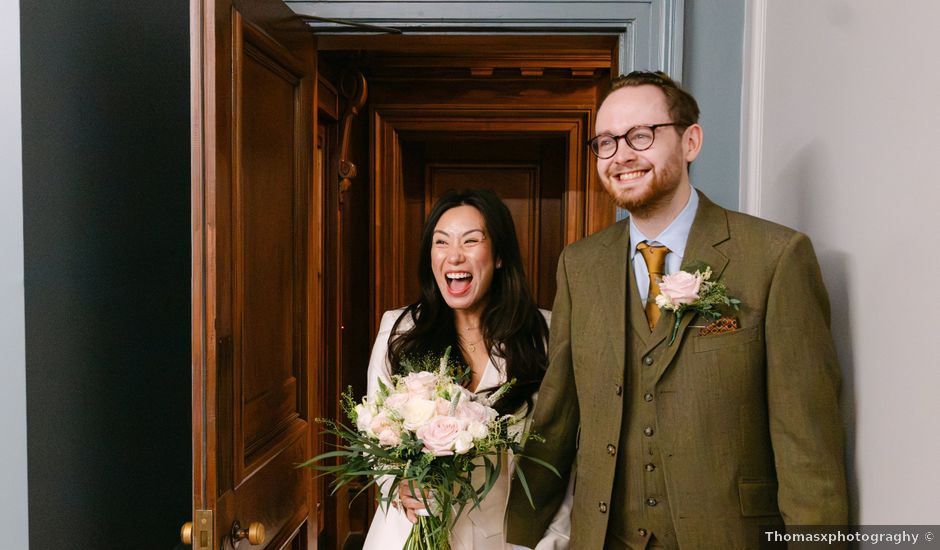 Jamie and Bao's Wedding in Marylebone, West Central London