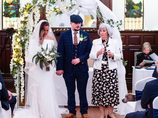 Liam and Carla's Wedding in Bury, Greater Manchester 8