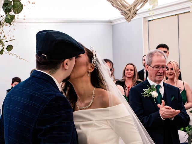 Liam and Carla's Wedding in Bury, Greater Manchester 9