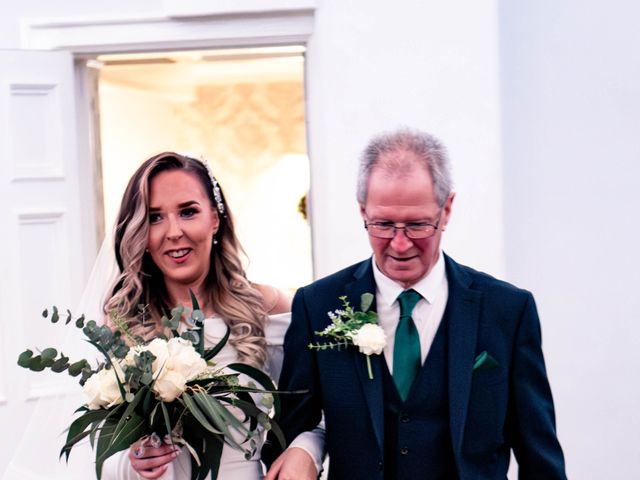 Liam and Carla's Wedding in Bury, Greater Manchester 12