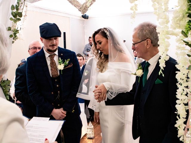 Liam and Carla's Wedding in Bury, Greater Manchester 14