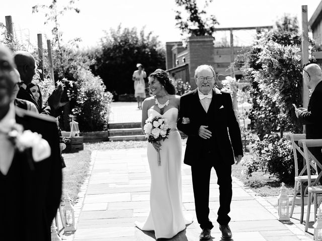 Everton and Julie&apos;s Wedding in Stratford Upon Avon, Warwickshire 34