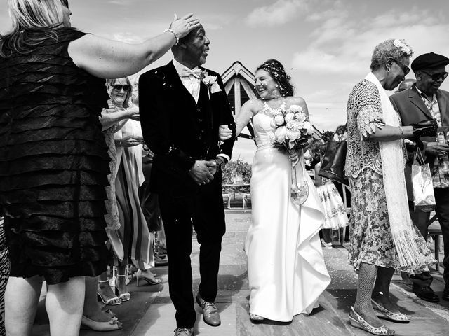 Everton and Julie&apos;s Wedding in Stratford Upon Avon, Warwickshire 41