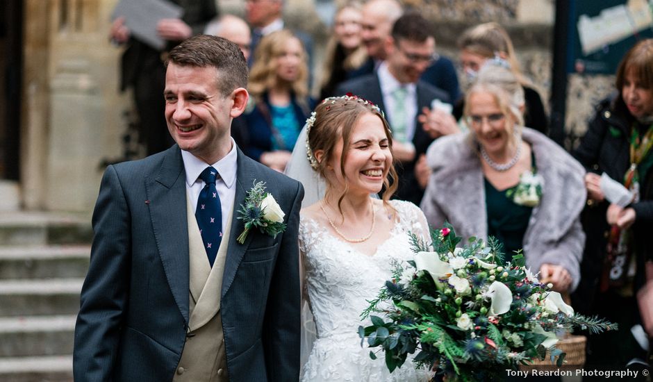 Guy and Olivia's Wedding in Winchester, Hampshire