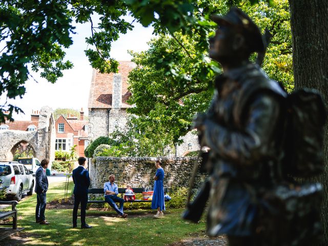 Joel and Emily&apos;s Wedding in Canterbury, Kent 4