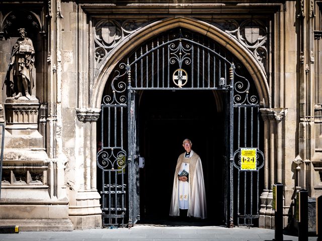 Joel and Emily&apos;s Wedding in Canterbury, Kent 17