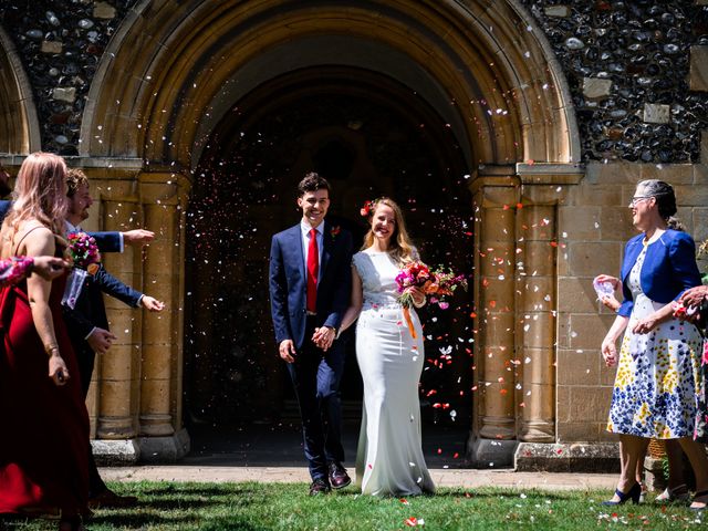 Joel and Emily&apos;s Wedding in Canterbury, Kent 62