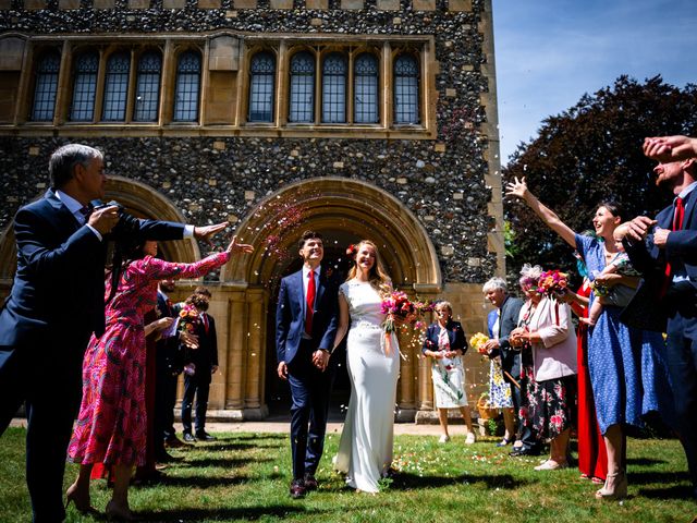 Joel and Emily&apos;s Wedding in Canterbury, Kent 63