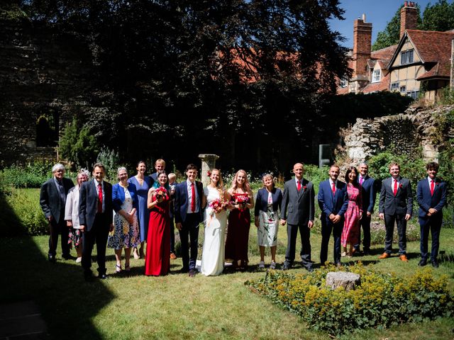 Joel and Emily&apos;s Wedding in Canterbury, Kent 64