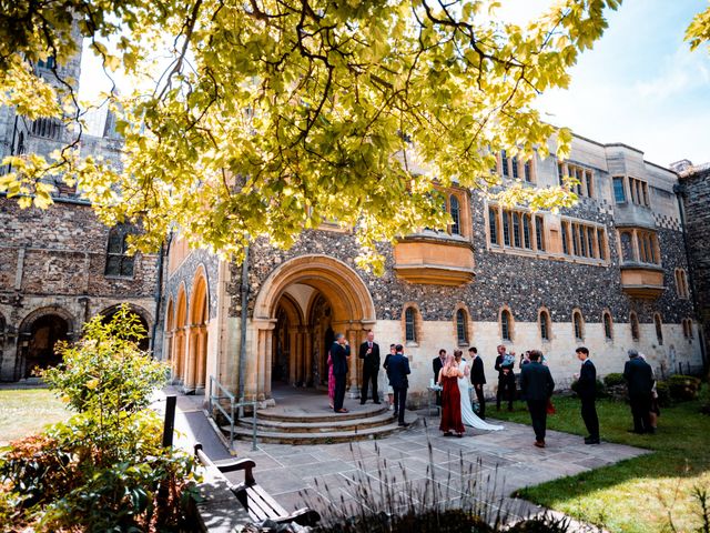 Joel and Emily&apos;s Wedding in Canterbury, Kent 77