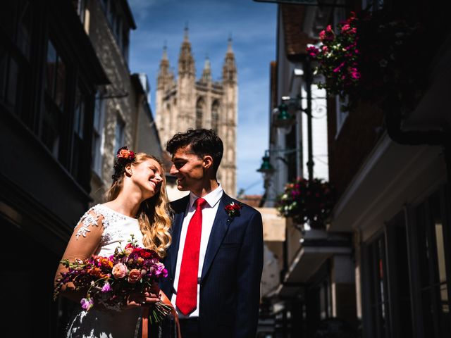 Joel and Emily&apos;s Wedding in Canterbury, Kent 91