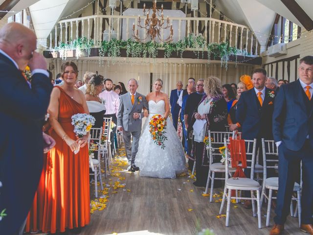 Kevin and Hannah's Wedding in Woodbridge, Suffolk 5