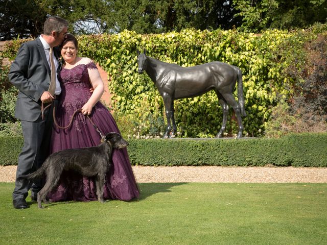 Mike and Abi&apos;s Wedding in Newmarket, Suffolk 15