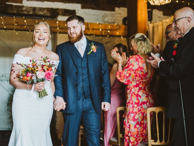 Oliver and Hope&apos;s Wedding in East Riddlesden Hall, West Yorkshire 11
