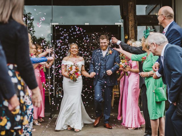 Oliver and Hope&apos;s Wedding in East Riddlesden Hall, West Yorkshire 12