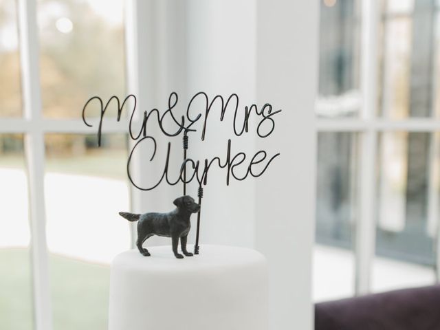 Bradley and Emma's Wedding in Newmarket, Suffolk 12