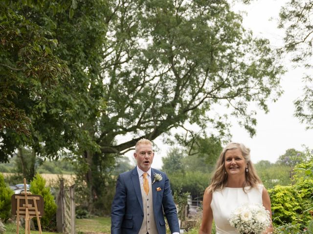 becky and paul's Wedding in Melton Mowbray, Leicestershire 30