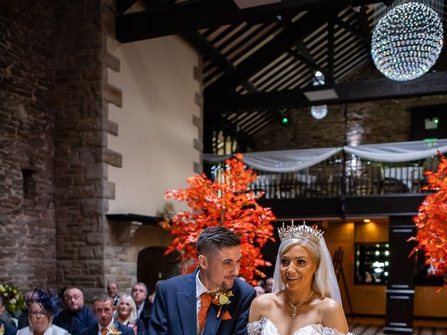 James and Natalie&apos;s Wedding in Wigan, Greater Manchester 14