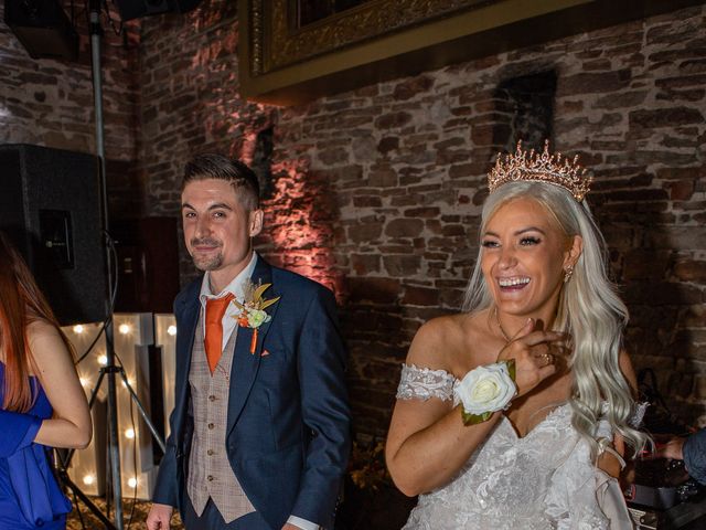 James and Natalie&apos;s Wedding in Wigan, Greater Manchester 46