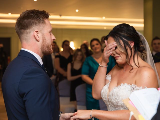 Brandon and Lauren's Wedding in Nr Worksop, Nottinghamshire 8