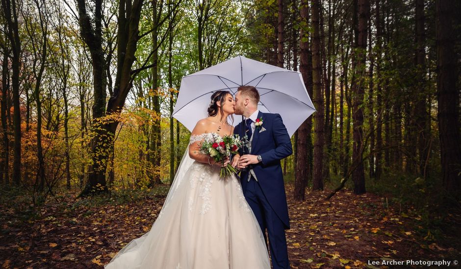 Brandon and Lauren's Wedding in Nr Worksop, Nottinghamshire