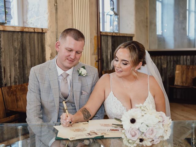 Steven and Danielle's Wedding in Clitheroe, Lancashire 9