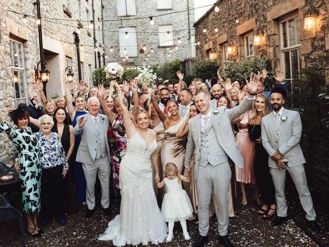 Steven and Danielle's Wedding in Clitheroe, Lancashire 10