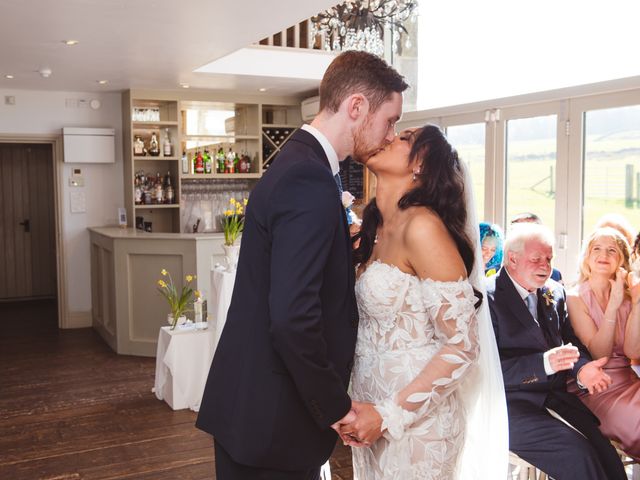 Zahne and Kye's Wedding in Otley, West Yorkshire 11