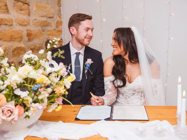 Zahne and Kye's Wedding in Otley, West Yorkshire 14