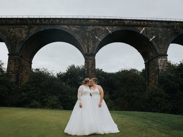 Emily and Danni&apos;s Wedding in Baildon, West Yorkshire 35
