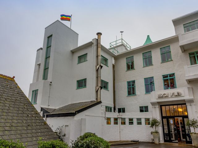 John and Owain's Wedding in Bigbury On Sea, Devon 3