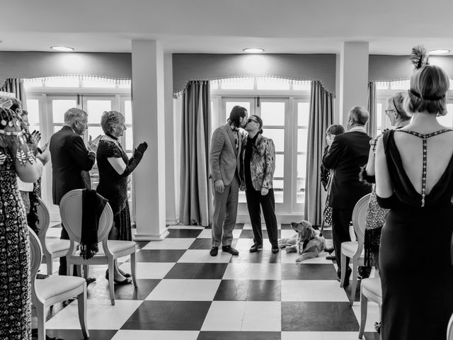 John and Owain's Wedding in Bigbury On Sea, Devon 5