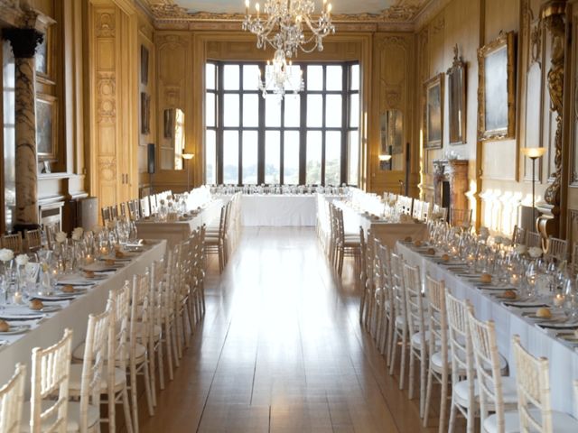 Benjamin and Gabrielle's Wedding in Harlaxton, Lincolnshire 4