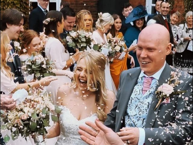 Matthew and Meghan's Wedding in Mottram St. Andrew, Cheshire 12