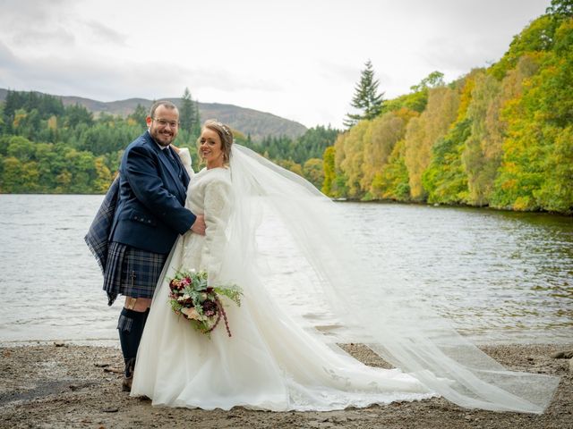 Chris and Kersty&apos;s Wedding in Pitlochry, Perthshire 11