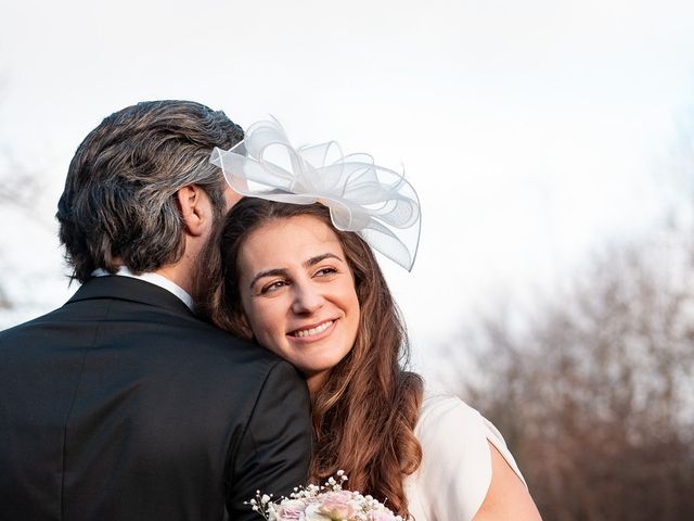 George and Francesca's Wedding in Marylebone, West Central London 3