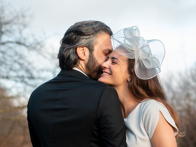 George and Francesca's Wedding in Marylebone, West Central London 4