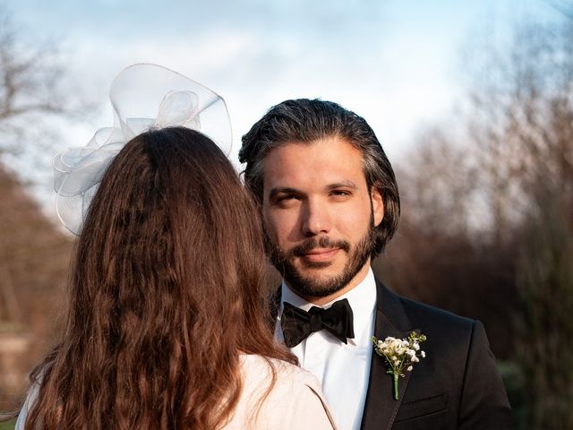 George and Francesca's Wedding in Marylebone, West Central London 6