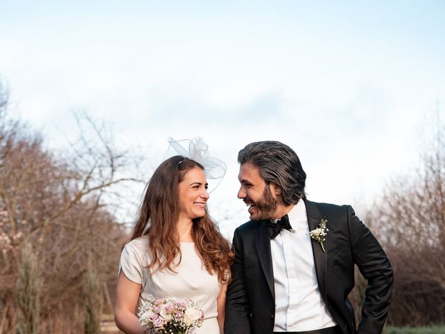 George and Francesca's Wedding in Marylebone, West Central London 7