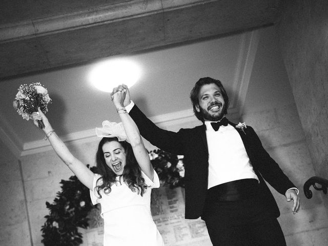 George and Francesca's Wedding in Marylebone, West Central London 15