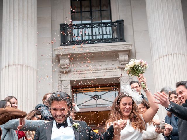 George and Francesca's Wedding in Marylebone, West Central London 17