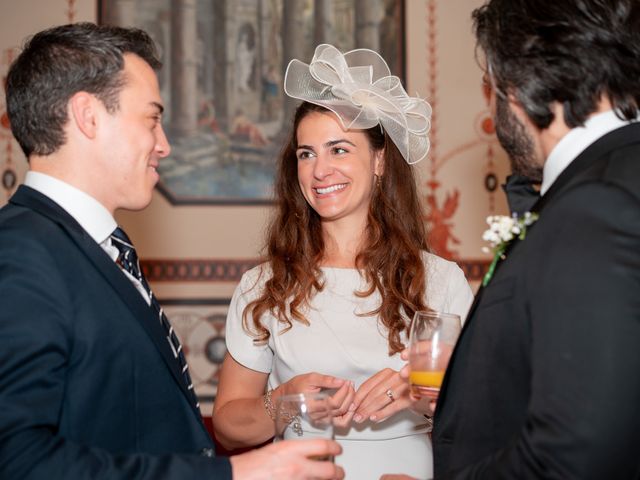George and Francesca's Wedding in Marylebone, West Central London 22