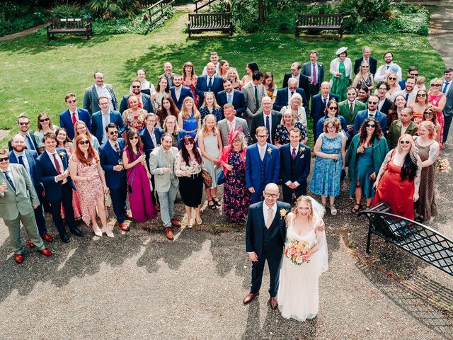 Chris and Ellie's Wedding in Ware, Hertfordshire 8