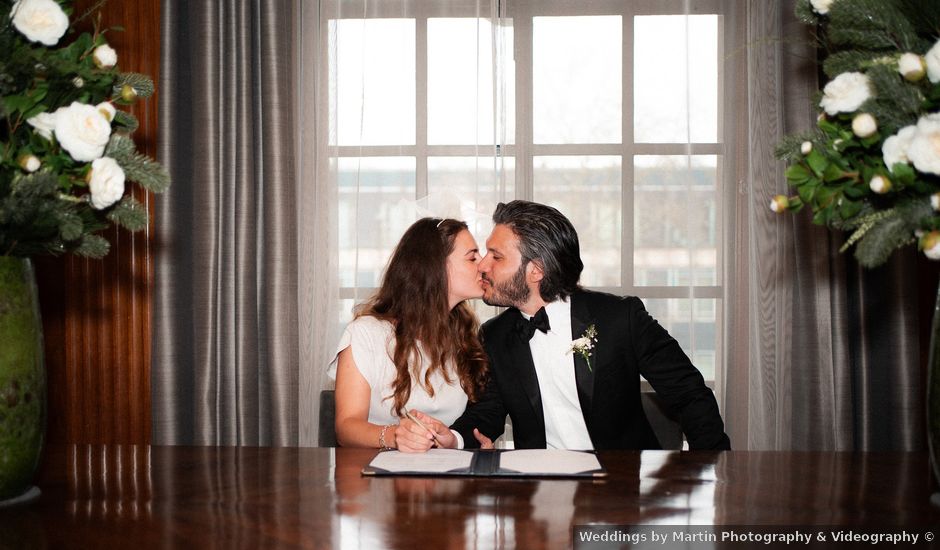 George and Francesca's Wedding in Marylebone, West Central London