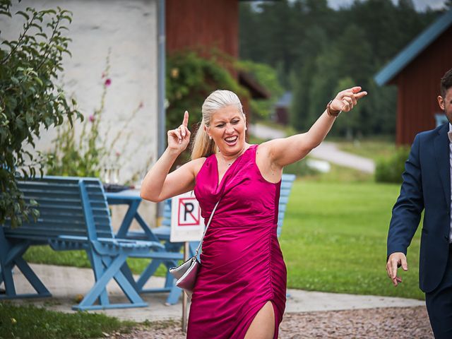 Oskar and Linnea's Wedding in Notts, Nottinghamshire 45