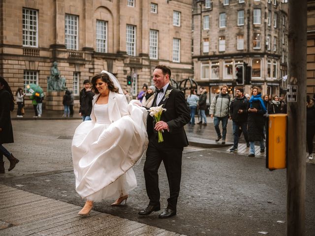 Brian and Edyta&apos;s Wedding in Edinburgh, Lothian &amp; Borders 25