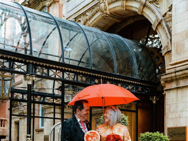 Paul and Daria's Wedding in Marylebone, West Central London 6